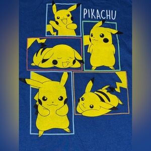 🎮 NWOT! Pokémon Pikachu Unisex Long Sleeve Youth Tshirt